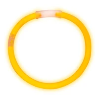 Bracelets lumineux orange de 8 pouces