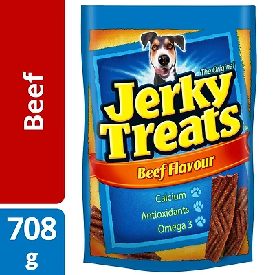 Jerky Treats Beef Flavour Dog Snacks, 708g