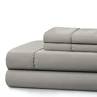Literie Marina Decoration, 600 fils/cm², ultra douce, avec poche profonde, en coton percale à fibres longues, toutes saisons, couleur taupe