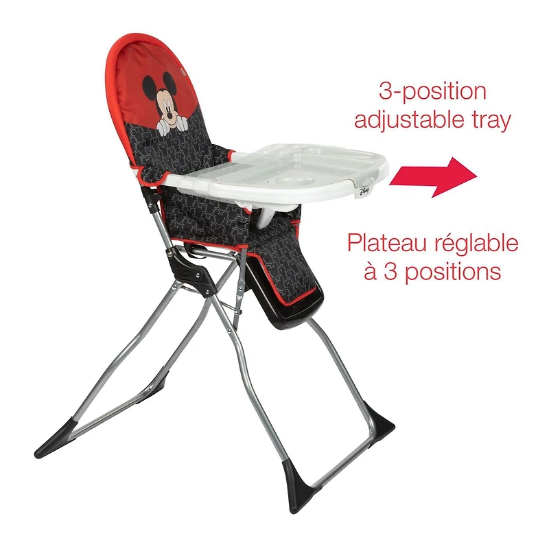 Chaise haute Peeking Mickey