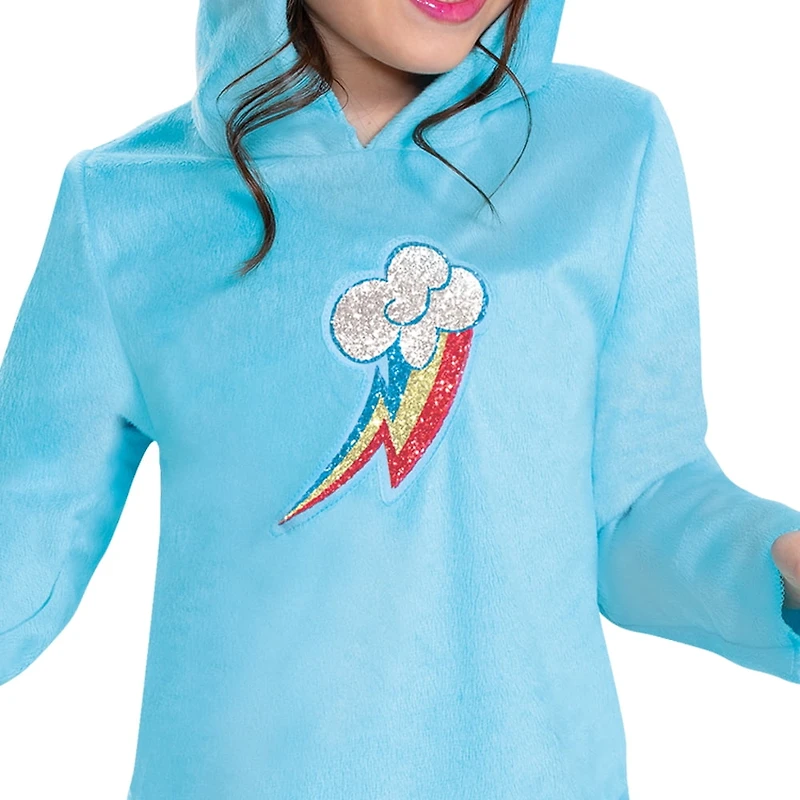 Déguisement MLP Rainbow Dash Combinaison Fille Costume Exclusif