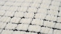 Rug Branch Maya Modern Checkered Beige Black Indoor Hand-Tufted Area Rug