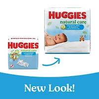 Huggies Natural Care Refreshing Baby Wipes, SCENTED, 6 Refill Packs, 1,008 Wipes, 1008 Wipes