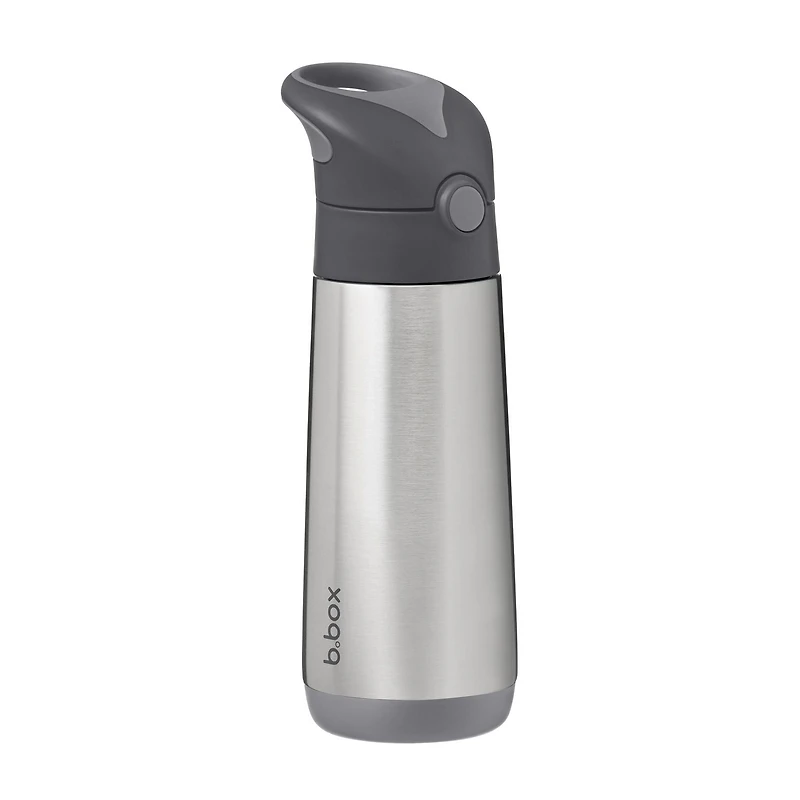 b.box - 16.9 oz Insulated Water Bottle: Keeps Drinks Cold up to 15 Hours, Warm up to 8 Hours. Triple Wall Stainless Steel Kids Water Bottle. Dishwasher Safe