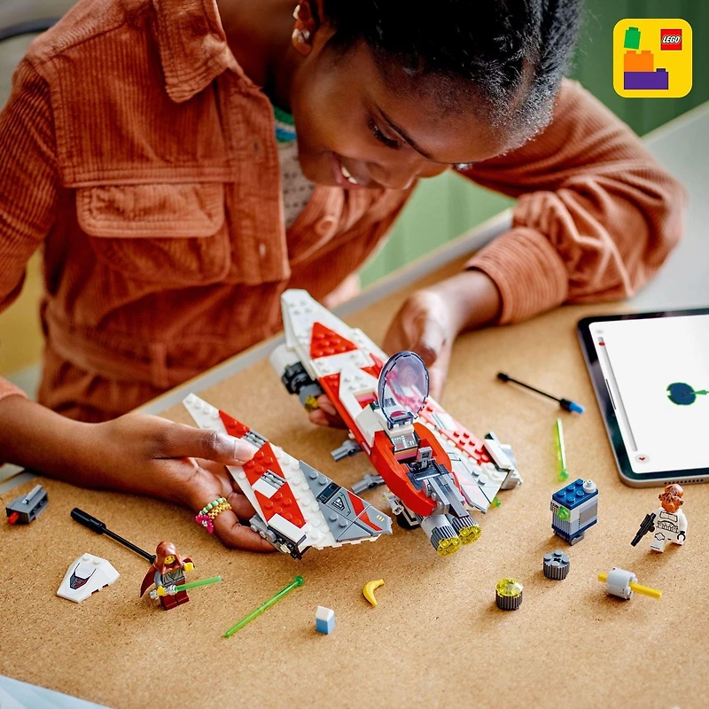 LEGO Star Wars Jedi Bob's Starfighter 75388 Ensemble de construction (305 pièces) Comprend 305 pièces, 8+ ans
