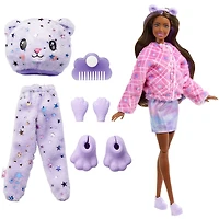 Barbie Cutie Reveal Fantasy Series Doll with Teddy Bear Plush Costume