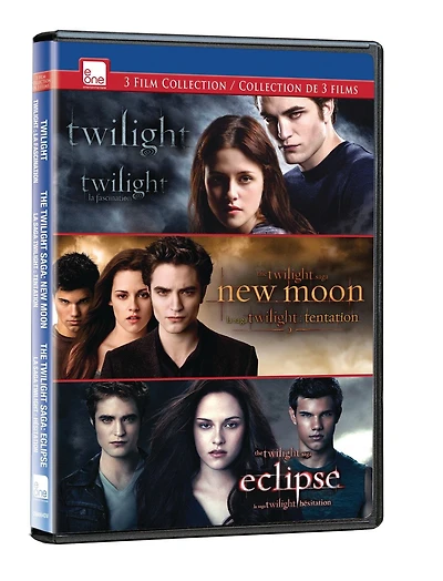 Twilight/New Moon/Eclipse DVD Tripler Feature