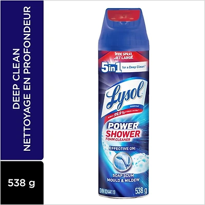 Lysol® Puissant Mousse Nettoyante Pour La Douche, 538g