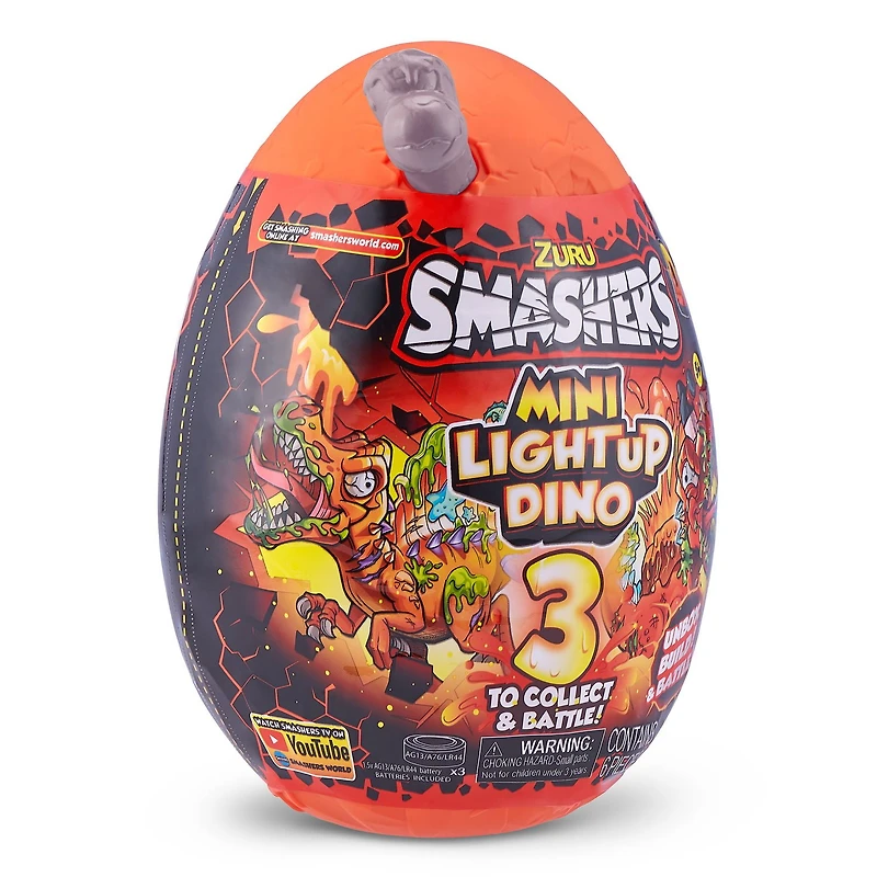 Mini Dinosaure illuminé Smashers