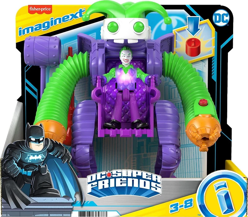 Imaginext DC Super Friends Coffret Le Robot de combat du Joker