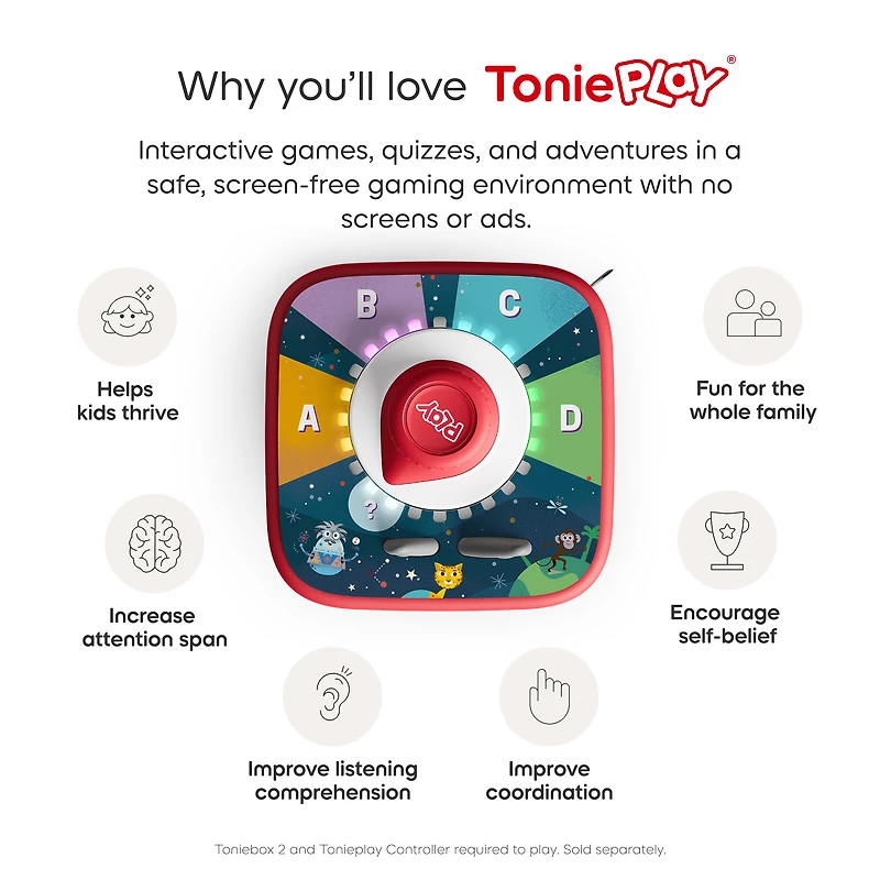 tonies Tonieplay: Les Quizzle Tout sur les animaux (Anglais)