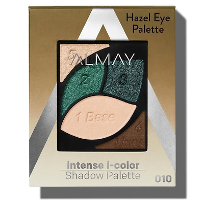Almay intense i-color Shadow Palette™, Beautifully pigmented all-day wear eye shadows