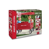 Radio Flyer Wagon tout-terrain à pliage facile avec auvent