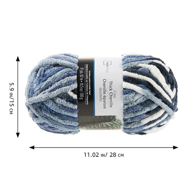 Mainstays  thick chenille yarn