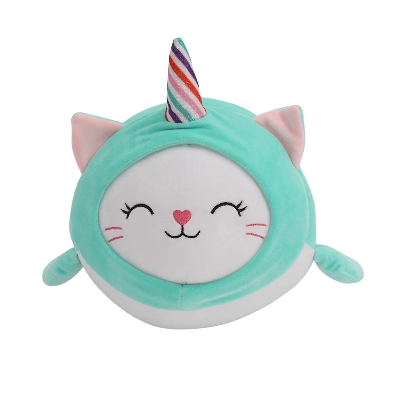 WAY TO CELEBTATE VALENTINE 15" PLUSH ANIMAL WITH CLOTHING-BLUE WHALE