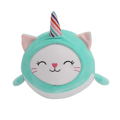 WAY TO CELEBTATE VALENTINE 15" PLUSH ANIMAL WITH CLOTHING-BLUE WHALE