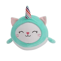 WAY TO CELEBTATE VALENTINE 15" PLUSH ANIMAL WITH CLOTHING-BLUE WHALE