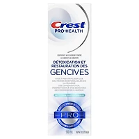 Dentifrice Crest Pro-Santé Gum Detoxify et Restore, nettoyage en profondeur