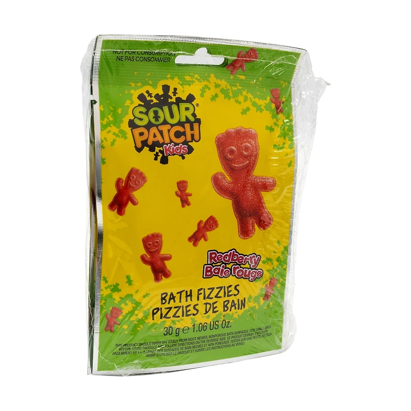 Set de 3 Roches Petillantes Pour Le Bain Sour Patch Set de 3 poudres parfumées pour le bain Sour Patch