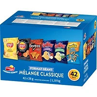 Frito-Lay Variety Packs Classic Mix Flavoured Snacks, 1176g