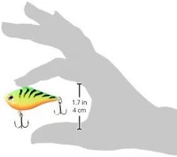 Poisson nageur Rapala Rippin' Rap 2-3/4 po., Firetiger