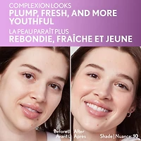 Simply Ageless Fond De Teint Essence Perfecteur De Peau, Voile Teinté, Hybride Maquillage Soin, Fini Lumineux Effet Peau Nue