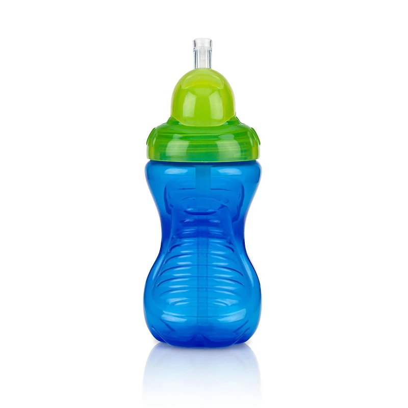 Gobelet en plastique pour tout-petits Flip-it™ de Nûby™, à paille souple en silicone