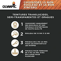 Scellant hydrofuge transparent multisurface Olympic WaterGuard®, 3,78 l