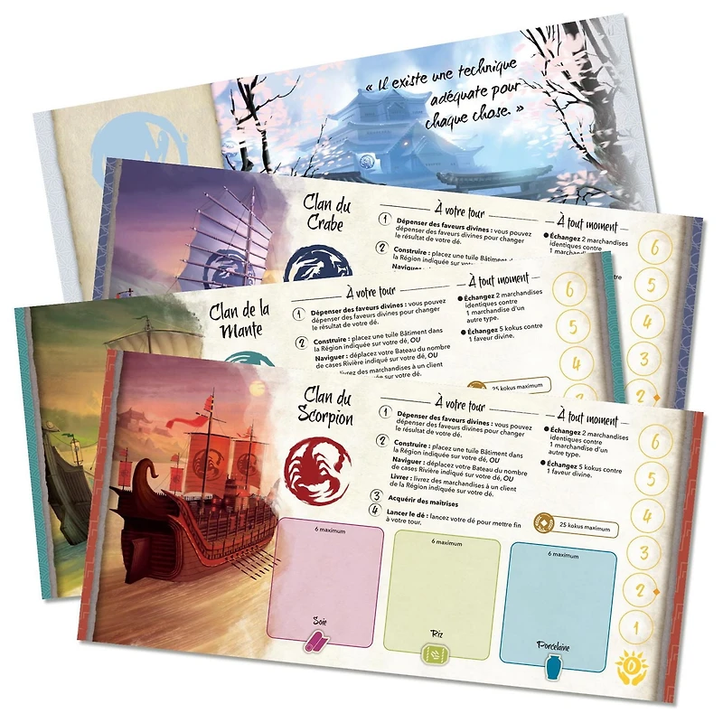 Asmodee - Office Dog - La Rivière de L'Or - Jeu de Plateau - 1 to 4 Joueurs - À partir de 14 ans - Français