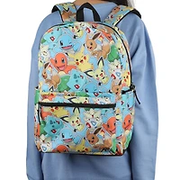 Sac À Dos Pokémon 17" Équipe D’Aventure Avec Design Coloré Sac à dos Pokémon