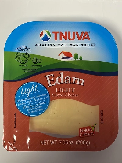 Fromage Tranche Légère Tnuva Emek  (Edam) Eng value same as french