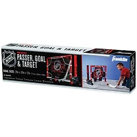 Ensemble pour passes, buts et cibles de mini hockey Franklin Sports NHL