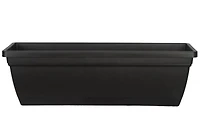 24" self water windowbox - BLK