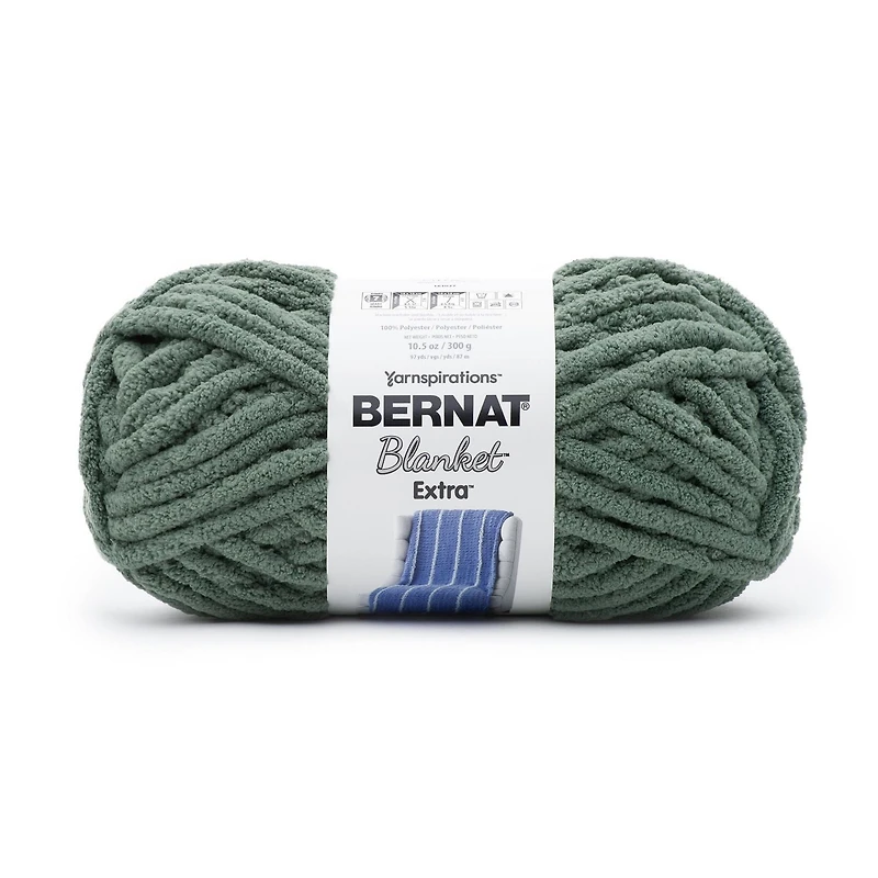 Bernat® Blanket Extra™ Yarn, Polyester #7 Jumbo, 10.5oz/300g, 97 Yards