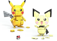 Mega Pokémon Trio Évolution Pikachu Comprend 621 pièces, 7+ ans