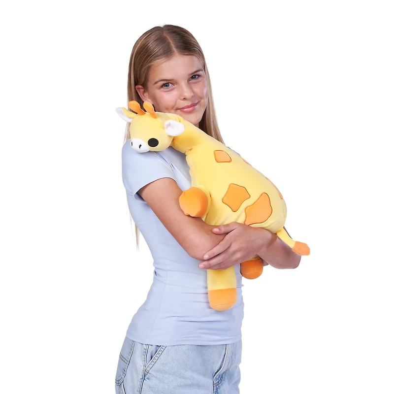 Hug A Lumps (Medium) Gigi by ZURU, Cuddly Squishy Weighted Plush