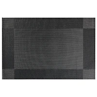 Vinyl Placemat (Classic) (Charcoal)(Set Of 12)