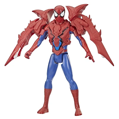 Avengers Mech Strike Monster Hunters, figurine de 30 cm Spider-Man Armure de chasseur Titan Hero Series