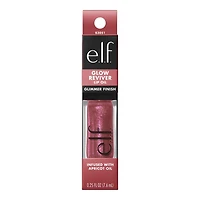 e.l.f. Cosmetics Glow Reviver Lip Oil Glimmer, High-shine finish, 7.6 mL