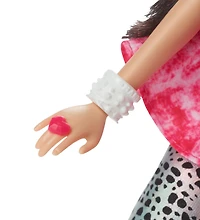 Barbie Doll, Black Hair, 80s-Inspired Movie Night, Barbie Rewind