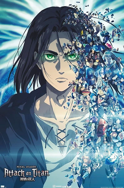 Attack on Titan: The Final Season - Fragments Wall Poster, 14.725" x 22.375"
