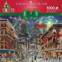 Ceaco Thomas Kinkade Elf 1000-Piece Interlocking Jigsaw Puzzle for Adults Ages 14+