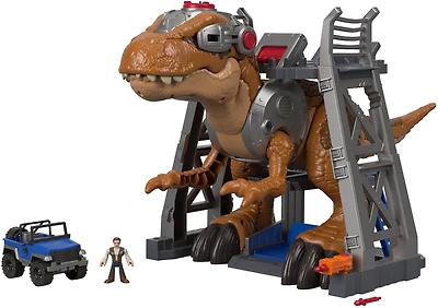 Dinosaure Jurassic Rex Monde Jurassique Imaginext de Fisher-Price