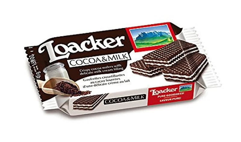 LOACKER WAFER COCOA/