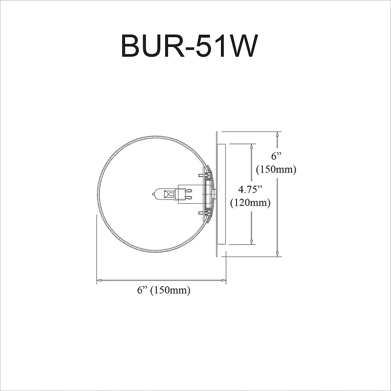 Applique murale en j