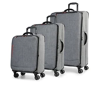 Swiss Mobility -YYZ Collection - SOFTSIDE LUGGAGE WITH DOUBLE 360-DEGREE SPINNER WHEELS - CHARCOAL