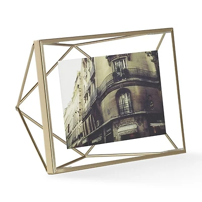 Cadre photo Umbra Prisma, laiton mat