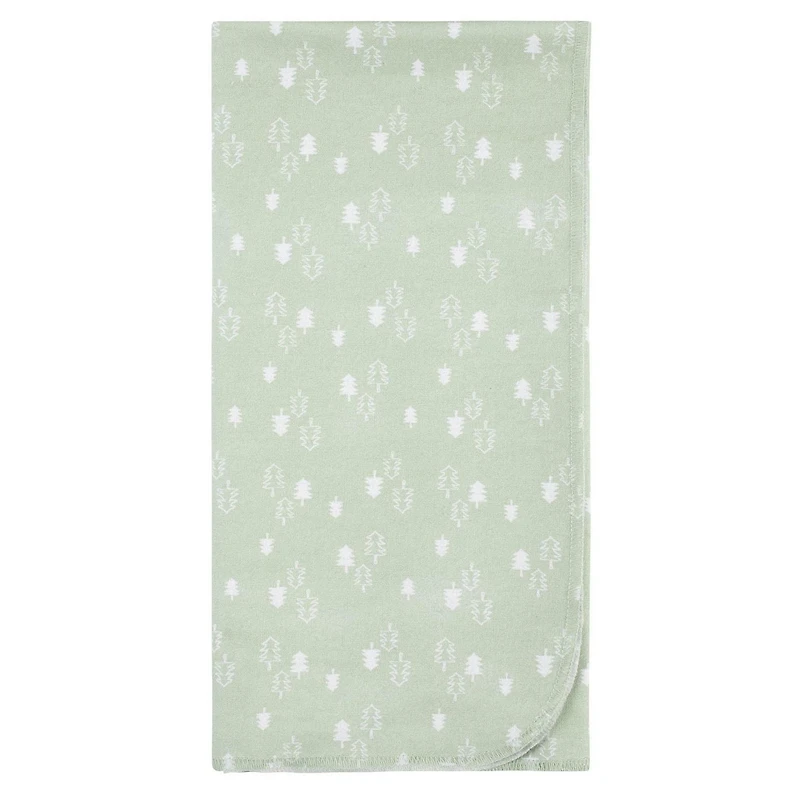 Gerber Childrenswear - Flannel Receiving Blanket - Woodland, 5 Pack