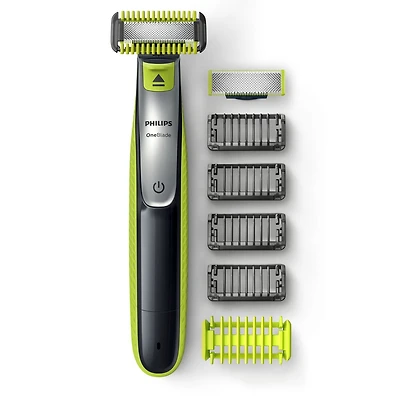 Philips OneBlade Visage & Corps Tondeuse et Rasoir Electrique, QP2630/21