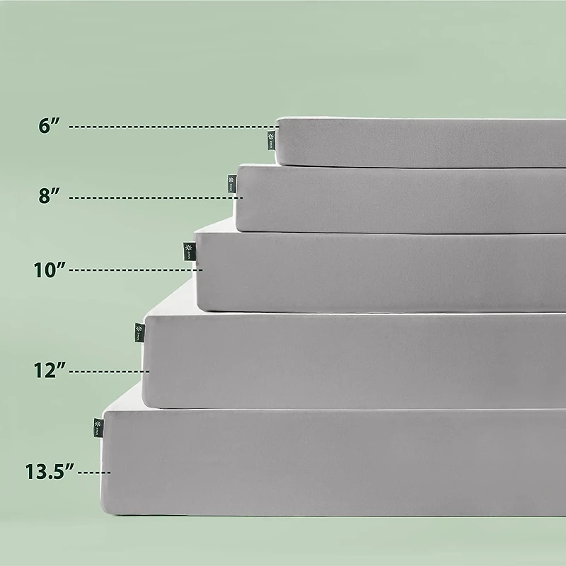 ZINUS 8 Inch Cooling Essential Foam Mattress / Affordable Mattress / Bed-in-a-Box / CertiPUR-US Certified / 10 Years Warranty
